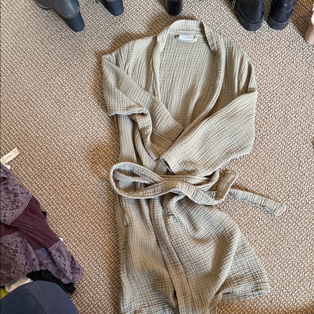 Parachute Textured Taupe Robe